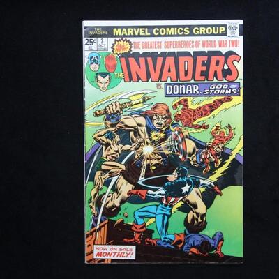 Invaders #2 (1975,Marvel)  7.0 FN/VF