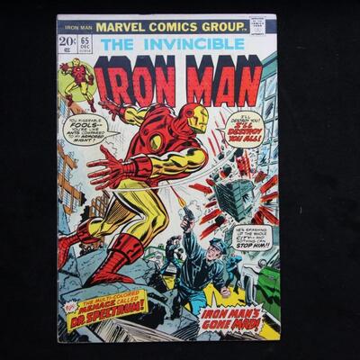 Iron Man #65 (1973,Marvel)  4.0 VG