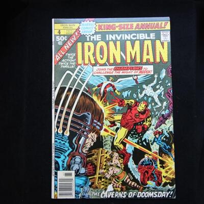 Iron Man Annual #4 (1977,Marvel)  5.0 VG/FN
