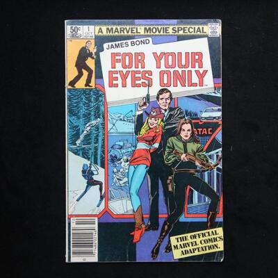 James Bond: For Your Eyes Only #1 (1981,Marvel)  5.5 FN-