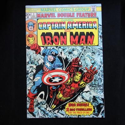 Marvel Double Feature #1 (1973,Marvel)  5.5 FN-