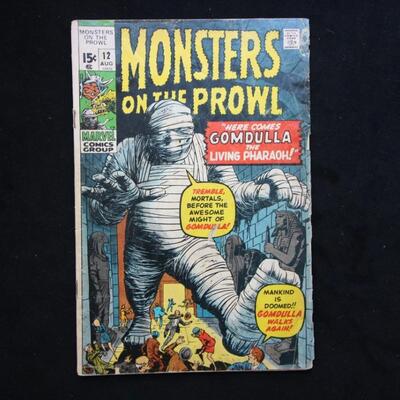 Monsters on the Prowl #12 (1971,Marvel)  2.5 GD+