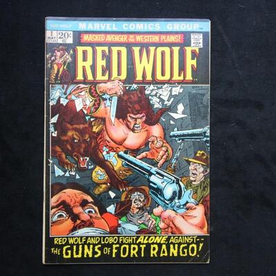 Red Wolf #1 (1972,Marvel)  4.5 VG+