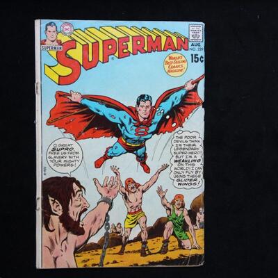 Superman #229 (1970,DC)  2.0 GD