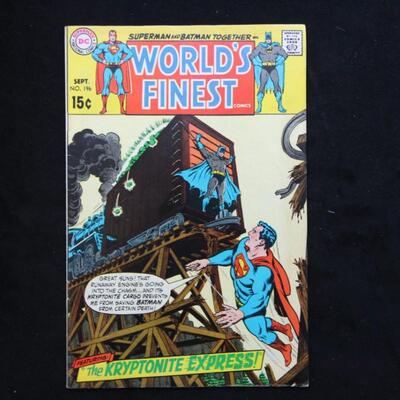 World's Finest #196 (1970,DC)  5.0 VG/FN