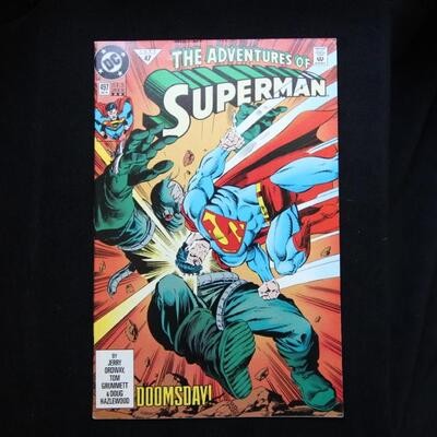 Adventures of Superman #497 (1992,DC)  8.5 VF+