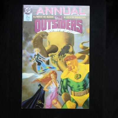 Outsiders Annual #1 (1986,DC)  9.0 VF/NM