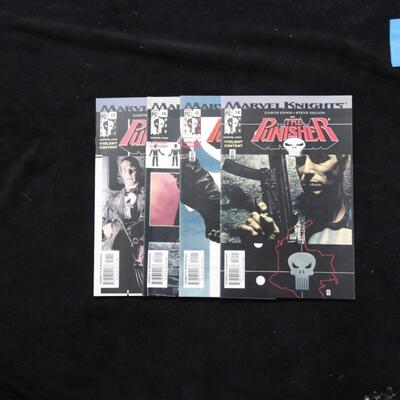 Punisher Lot containing 4 issues. (2001,Marvel)  9.0 VF/NM