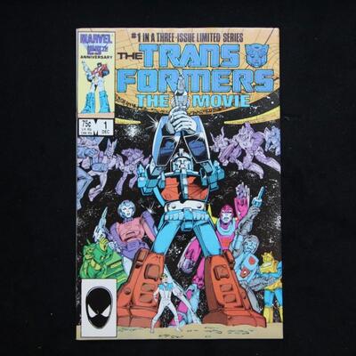 Transfomers: The Movie #1 (1986,Marvel)  8.5 VF+