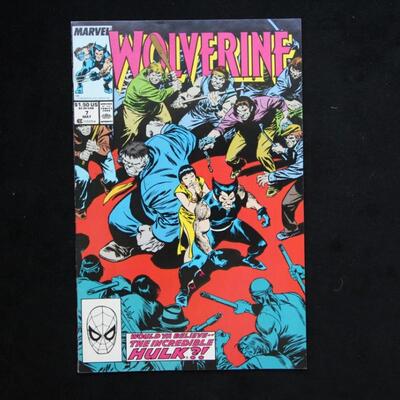 Wolverine #7 (1989,Marvel)  8.0 VF