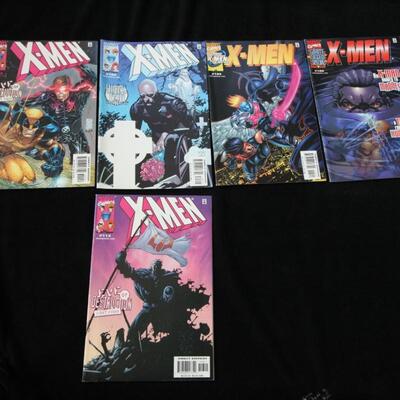 X-men  Lot containing 5 issues. (1991,Marvel)  9.0 VF/NM