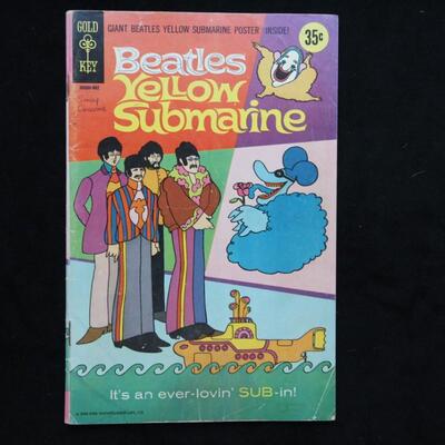 Beatles: Yellow Submarine #1 (1968,Gold Key)  4.0 VG