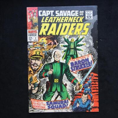 Capt. Savage #2 (1968,Marvel)  5.5 FN-