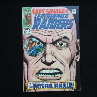 Capt. Savage #4 (1968,Marvel)  4.0 VG