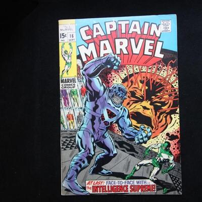 Captain Marvel #16 (1969,Marvel)  4.0 VG