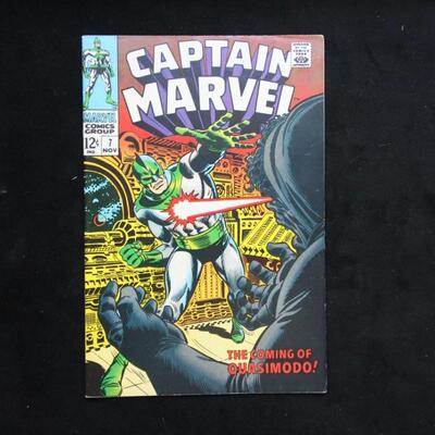 Captain Marvel #7 (1968,Marvel)  8.0 VF