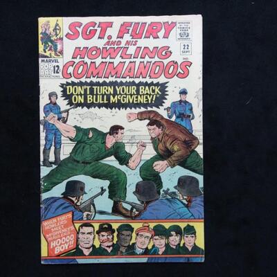 Sgt Fury and his Howling Commandos #22 (1965,Marvel)  6.0 FN