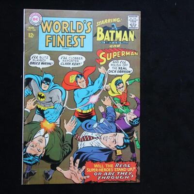 World's Finest #168 (1967,DC)  5.5 FN-