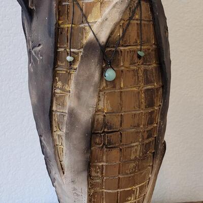 Lot 317: Large Ceramic Zuni Corn Maiden Sculpture 