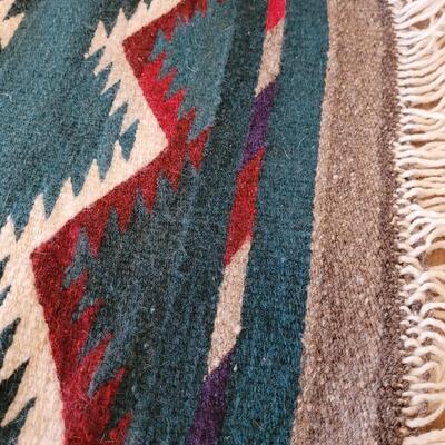 Lot 323: Ortega or Mexican Rug 