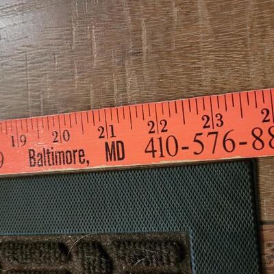 Lot 326: Rubber Back Indoor/Outdoor Rug