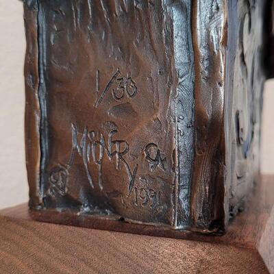 Lot 331: Fine Art Bronze "Corporate Trough" By Herb Mignery  #1/30