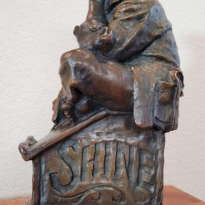 Lot 331: Fine Art Bronze "Corporate Trough" By Herb Mignery  #1/30