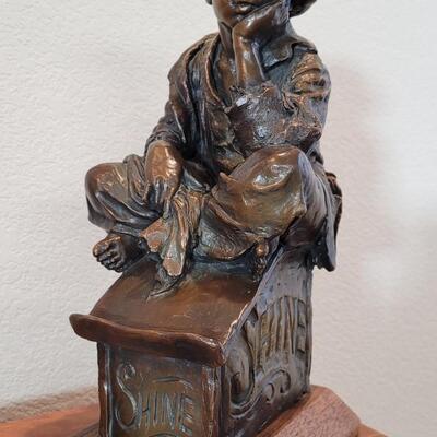 Lot 331: Fine Art Bronze "Corporate Trough" By Herb Mignery  #1/30