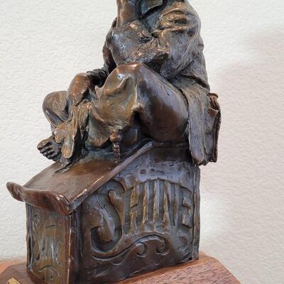 Lot 331: Fine Art Bronze "Corporate Trough" By Herb Mignery  #1/30