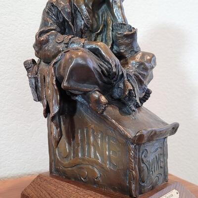 Lot 331: Fine Art Bronze "Corporate Trough" By Herb Mignery  #1/30