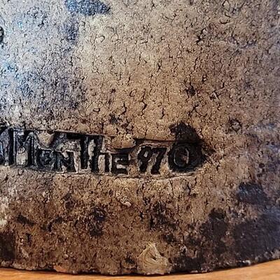 Lot 333: Vintage Native American Pottery Sculpture SIGNED 