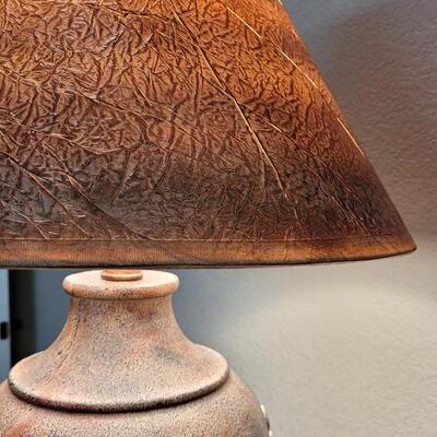 Lot 334: Pair of Southwestern Table Lamps BOTH WORK