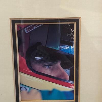 1997 NASCAR #24 Jeff Gordon DuPont Racing Framed Litho Tim Cortes #2788/12500