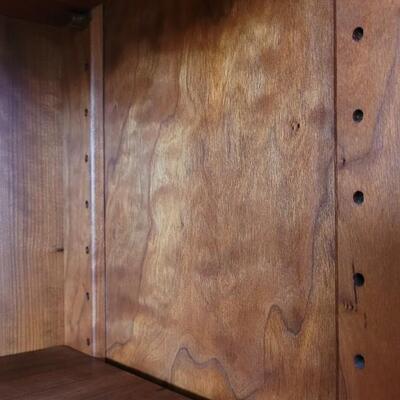 Lot 346: Tall Mission Style Bookcase 