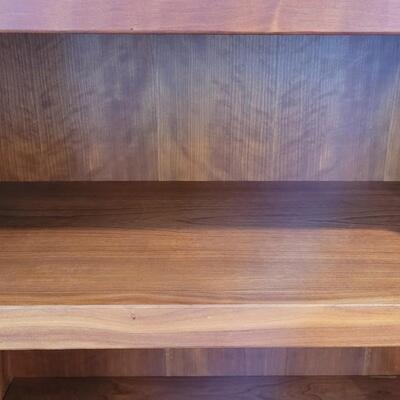 Lot 346: Tall Mission Style Bookcase 