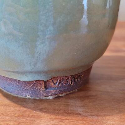 Lot 352: VAL NIGHT House Angel Fine Art Pottery Sculpture SIGNED