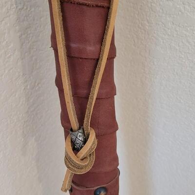 Lot 356: 58" Tall Carved Head Walking Stick 