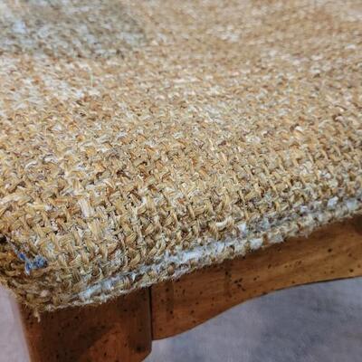 Lot 362: Vintage Wooden Chair (Left arm missing dowel stud)