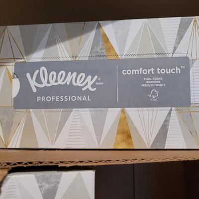 Lot 367: (7) New Boxes of KLEENEX Professional Comfort Touch Facial Tissue
