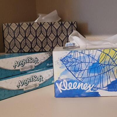 Lot 368: Assorted 50% or More Boxes of Facial Tissue 