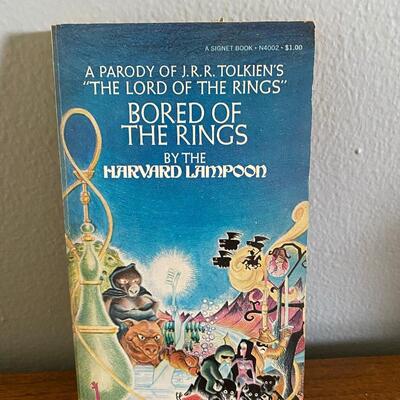 Bored of the Rings Tolkien Parody Paperback Book Harvard Lampoon 1969