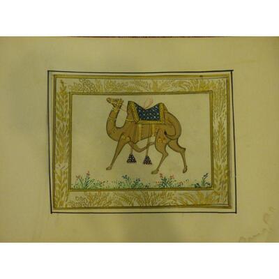 Indian Painting Said Ramil Art Decoration 12"x9", ABCP-227
"Summer Sale 2021 Clearance!" 
Make an Offer...