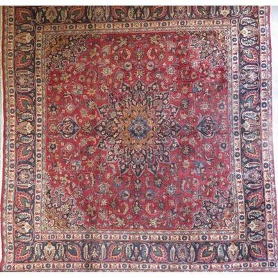Persian mashad Vintage Rug 12'2"x9'4", ABCR06685
"Summer Sale 2021 Clearance!" 
Make an Offer...