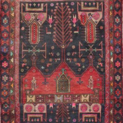 Persian hamedan Vintage Rug 6'1"x4'6", ABC-PER-2381,
"Summer Sale 2021 Clearance!" 
Make an Offer...