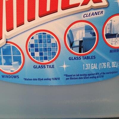 Lot 376: Windex Refill and Spray Bottle (See Lines for Level)
