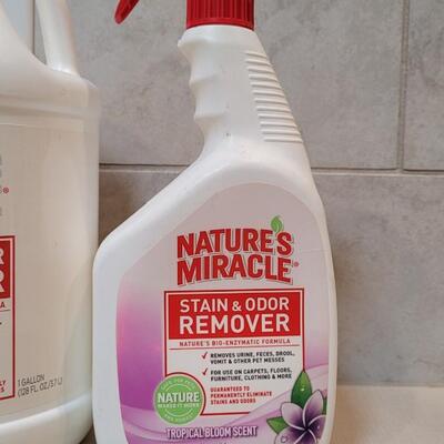 Lot 377: Nature's Miracle Refill + Spray Bottle (See Line for Levels)