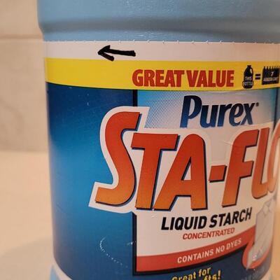 Lot 380: PUREX Sta-Flo Liquid Starch (See Line for Level)