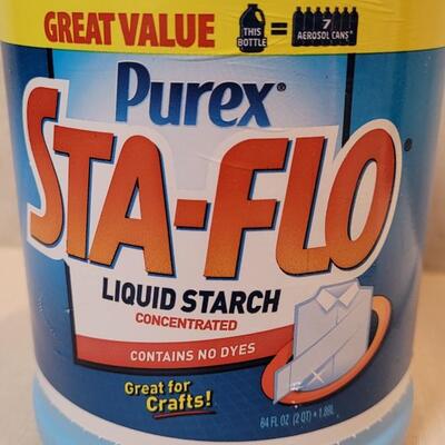 Lot 380: PUREX Sta-Flo Liquid Starch (See Line for Level)