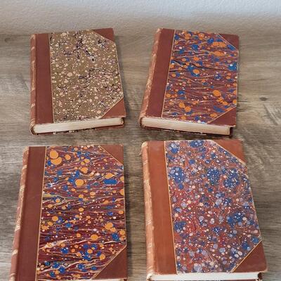 Lot 399: Late 1800's Book Lot (Redish Orange)