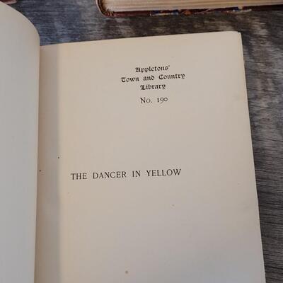 Lot 399: Late 1800's Book Lot (Redish Orange)